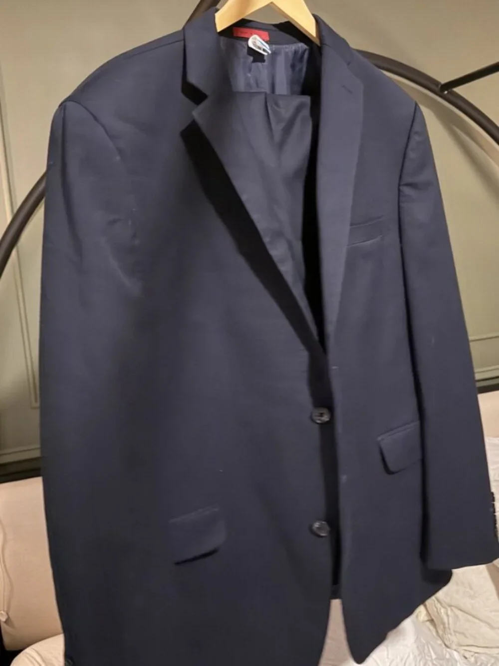 Alfani Slim Fit 2-piece navy suit